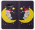 S2849 Cute Sleepy Owl Moon Night Case For LG G8 ThinQ