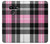 S3091 Pink Plaid Pattern Case For LG G8 ThinQ
