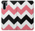 S1849 Pink Black Chevron Zigzag Case For Huawei P30 Pro