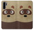 S2825 Cute Cartoon Raccoon Case For Huawei P30 Pro
