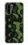 S2877 Green Snake Skin Graphic Printed Case For Huawei P30 Pro