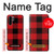 S2931 Red Buffalo Check Pattern Case For Huawei P30 Pro