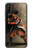 S0796 Japan Red Samurai Case For Huawei P30 lite