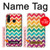 S2362 Rainbow Colorful Shavron Zig Zag Pattern Case For Huawei P30 lite