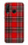 S2374 Tartan Red Pattern Case For Huawei P30 lite