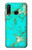 S2377 Turquoise Gemstone Texture Graphic Printed Case For Huawei P30 lite
