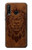 S2529 Leo Zodiac Tattoo Brown Graphic Print Case For Huawei P30 lite
