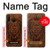 S2529 Leo Zodiac Tattoo Brown Graphic Print Case For Huawei P30 lite