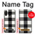 S2842 Black and White Buffalo Check Pattern Case For Huawei P30 lite