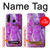 S2907 Purple Turquoise Stone Case For Huawei P30 lite