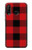 S2931 Red Buffalo Check Pattern Case For Huawei P30 lite