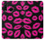 S2933 Pink Lips Kisses on Black Case For Huawei P30 lite