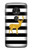 S2794 Black and White Striped Deer Gold Sparkles Case For Motorola Moto G7 Play