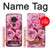 S2943 Pink Rose Case For Motorola Moto G7 Play