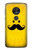 S1145 Yellow Mustache Sun Case For Motorola Moto G7 Power