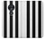 S2297 Black and White Vertical Stripes Case For Motorola Moto G7 Power