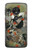 S2699 Ito Jakuchu Rooster Case For Motorola Moto G7 Power