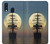 S2897 Pirate Ship Moon Night Case For Samsung Galaxy A40