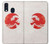 S3237 Waves Japan Flag Case For Samsung Galaxy A40