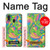 S3273 Flower Line Art Pattern Case For Samsung Galaxy A40
