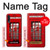 S0058 British Red Telephone Box Case For Samsung Galaxy A50