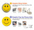S1146 Yellow Sun Smile Case For Samsung Galaxy A50