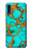 S2688 Aqua Copper Turquoise Gemstone Graphic Case For Samsung Galaxy A50