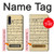 S2504 Vintage Music Sheet Case For Samsung Galaxy A70
