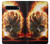 S0863 Hell Fire Skull Case For Samsung Galaxy S10 5G