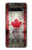 S2490 Canada Maple Leaf Flag Texture Case For Samsung Galaxy S10 5G