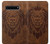 S2529 Leo Zodiac Tattoo Brown Graphic Print Case For Samsung Galaxy S10 5G