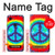 S1870 Tie Dye Peace Case For Google Pixel 3a