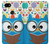 S2521 Cute Nerd Owl Cartoon Case For Google Pixel 3a