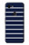 S2767 Navy White Striped Case For Google Pixel 3a