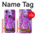 S2907 Purple Turquoise Stone Case For Google Pixel 3a
