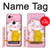 S3025 Pink Maneki Neko Lucky Cat Case For Google Pixel 3a