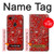 S3354 Red Classic Bandana Case For Google Pixel 3a