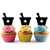 TA0885 Mortar Pestle Silhouette Party Wedding Birthday Acrylic Cupcake Toppers Decor 10 pcs