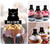 TA1057 Cute Werewolf Monster Silhouette Party Wedding Birthday Acrylic Cupcake Toppers Decor 10 pcs