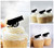 TA1065 Cannon Bomb Silhouette Party Wedding Birthday Acrylic Cupcake Toppers Decor 10 pcs