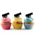 TA1065 Cannon Bomb Silhouette Party Wedding Birthday Acrylic Cupcake Toppers Decor 10 pcs