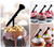 TA1067 Oboe Music Instrument Silhouette Party Wedding Birthday Acrylic Cupcake Toppers Decor 10 pcs