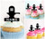 TA1084 Shiva Lingam Silhouette Party Wedding Birthday Acrylic Cupcake Toppers Decor 10 pcs