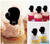 TA1182 Boxing Glove Silhouette Party Wedding Birthday Acrylic Cupcake Toppers Decor 10 pcs