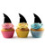 TA1196 Shark Fin Silhouette Party Wedding Birthday Acrylic Cupcake Toppers Decor 10 pcs