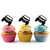 TA1210 Off Road Car Silhouette Party Wedding Birthday Acrylic Cupcake Toppers Decor 10 pcs