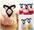 TA1272 Angelic Power Symbol Silhouette Party Wedding Birthday Acrylic Cupcake Toppers Decor 10 pcs