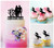 TC0235 Love Surfing Party Wedding Birthday Acrylic Cake Topper Cupcake Toppers Decor Set 11 pcs