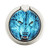 S0752 Blue Fire Grim Wolf Graphic Ring Holder and Pop Up Grip