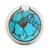 S2685 Aqua Turquoise Gemstone Graphic Printed Graphic Ring Holder and Pop Up Grip